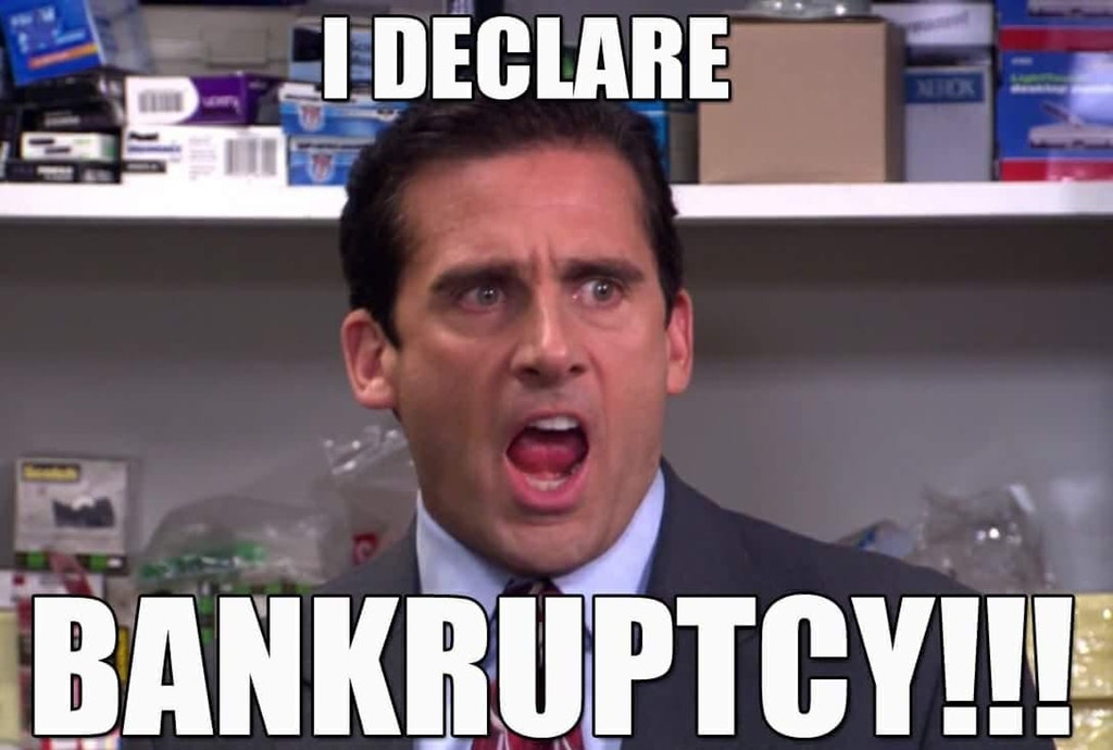 The Office (US) meme i declare bankruptcy on Bingeclock